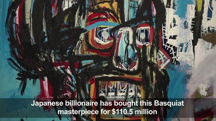 Basquiat sells for $110.5mn in artist's auction record