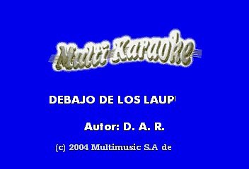 Conjunto Atardecer - Debajo De Los Laureles (Karaoke)