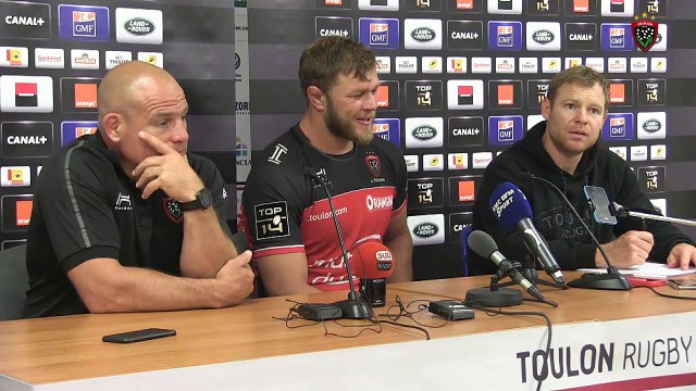 Après-match Toulon/Castres : Richard Cockerill, Duane Vermeulen