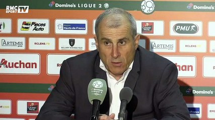 Lens-Niort (3-1) – Casanova : "Aujourd’hui, c’est tout un club qui est malheureux"