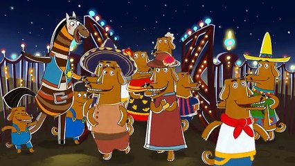 Детские песенки от Летающих зверей - Собака-барабака (из серии Парк Хосе (Мексика))