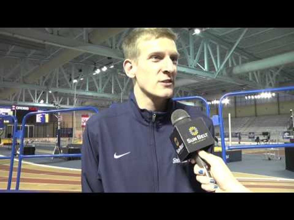 2016 Sun Belt Indoor Track & Field Men's Top Meet Scorer  - Christoph Graf of South Alabama