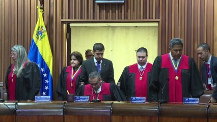 Tribunal venezolano rechaza sanciones de EEUU contra magistrados