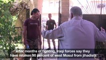 On Mosul's front line, Iraqi refuses to quit beloved home