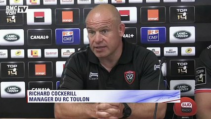 Toulon-Castres (26-22) – Cockerill : "Castres a très bien joué"