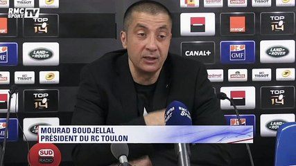 Barrages Top 14 - Le coup de gueule de Boudjellal contre l’arbitrage
