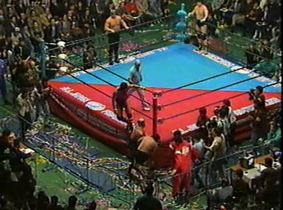 Tenryu/Road Warriors vs Jumbo/Yatsu/Takano 08/03/89