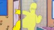 Los Simpson: Homer duerme desnudo en una tienda de oxigeno que le proporciona poderes sexuales