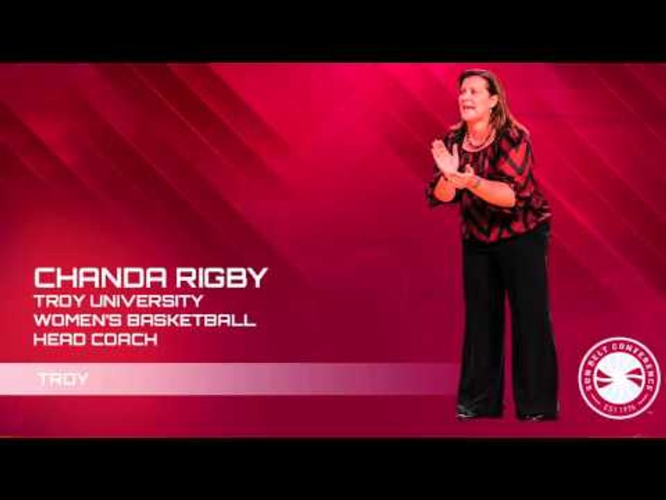 Sun Belt Basketball Media Teleconference: Troy Head Coach Chanda Rigby