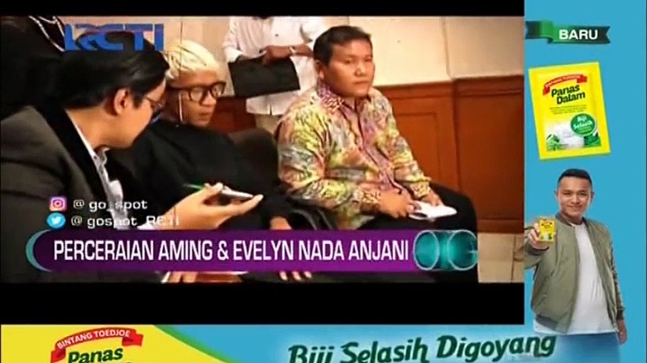 Perceraian Aming dan Evelyn