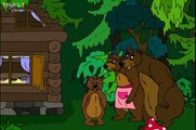 Три медведя. Мультик для детей по мотивам известной сказки. Для мальчиков и девочек
