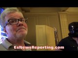 FREDDIE ROACH: CANELO WANTS GOLOVKIN...CANELO NOT SCARED...IT'S HIS PROMOTER...AFRAID TO LOSE HIM