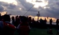 Video Amatir Rekam Detik-Detik Setelah Kapal Motor Terbakar