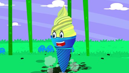 Mega Cone Ice Cream Vs Jumbo Man Finger family Rhymes for Ch