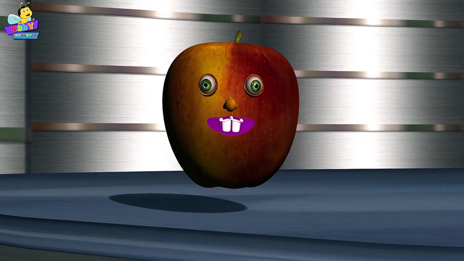 ⁣The Finger Family Apple Family 3D Nursery Rhyme _ Apple Finger Family Songs-BWJHsNbuqt