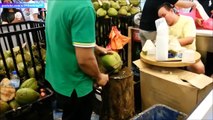 Amazing coconut cutting skills