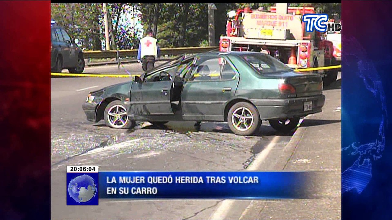 Choque múltiple en Quito