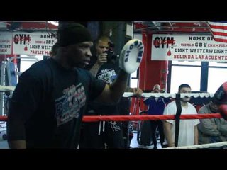 shawn porter on the mitts beast mode EsNews Boxing