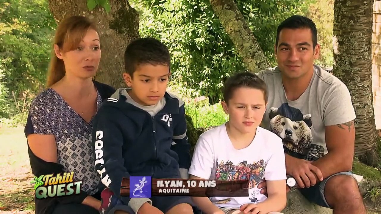 TAHITI QUEST Episode 1  - Présentation de la famille Violet _ Saison 3 sur Gulli avec Olivier Minne