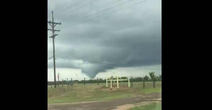 Tornado Touches Down Near Medicine Lodge, Kansas