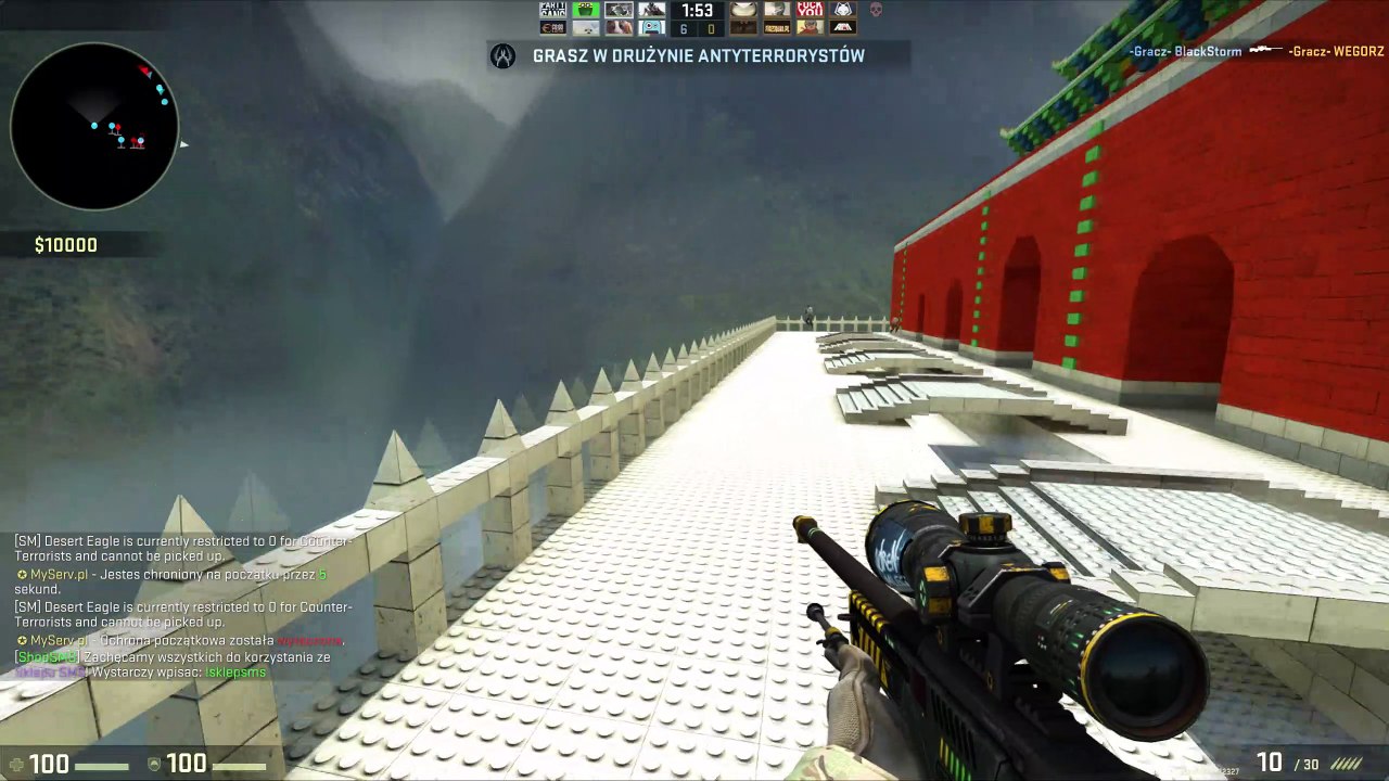 tilted