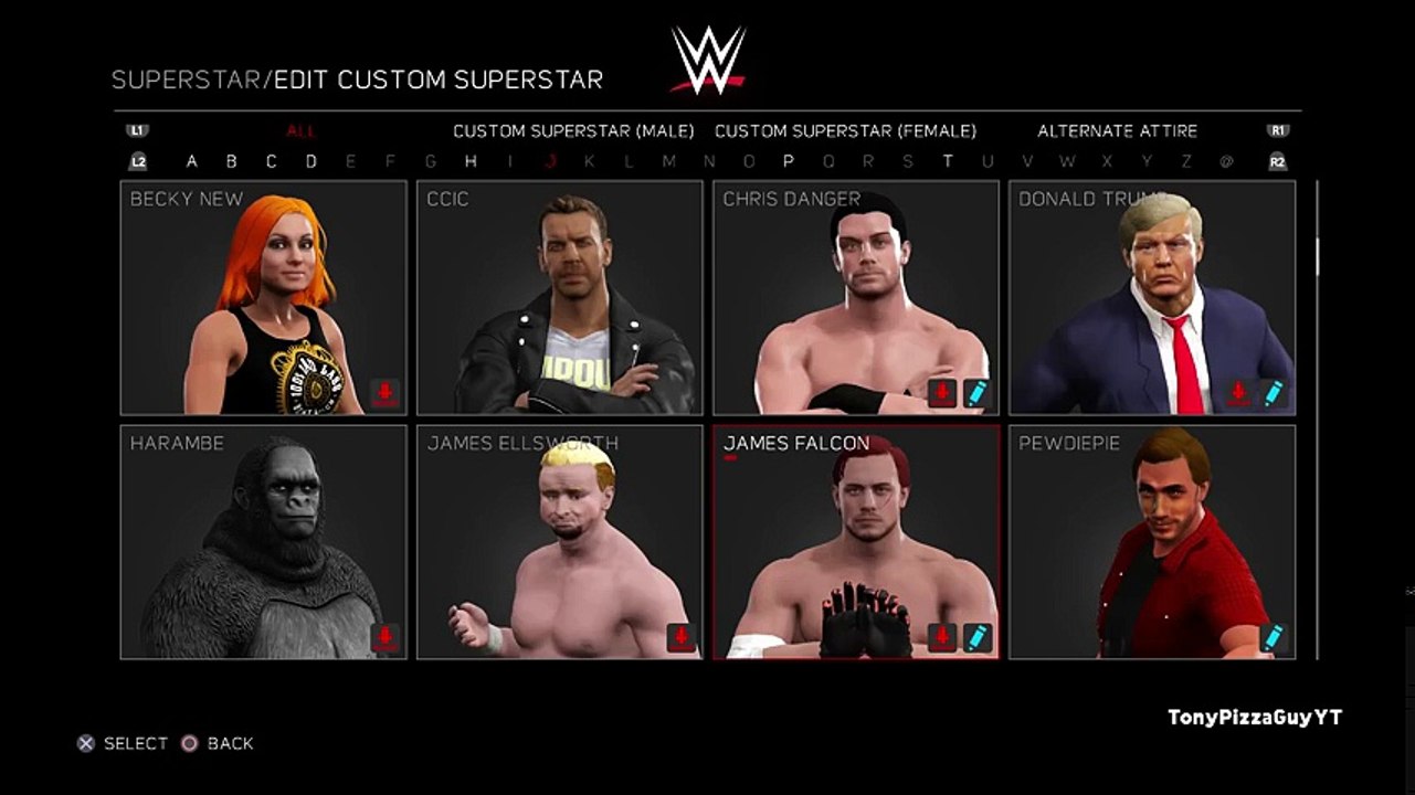 How To- Men vs Women in WWE 2K17 - Intergender Match - Superstars vs Women ✦ ã