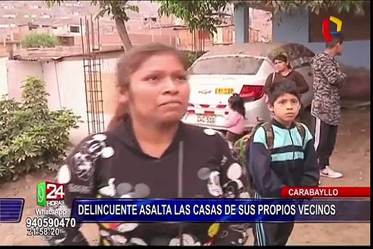 Carabayllo: detienen a sujeto que asaltaba viviendas de sus propios vecinos