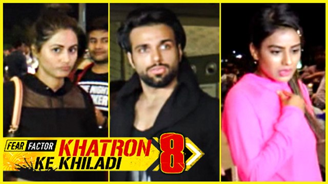 Hina Khan, RIthwik Dhanjani, Nia Sharma Leave For Spain | Khatron Ke Khiladi 8