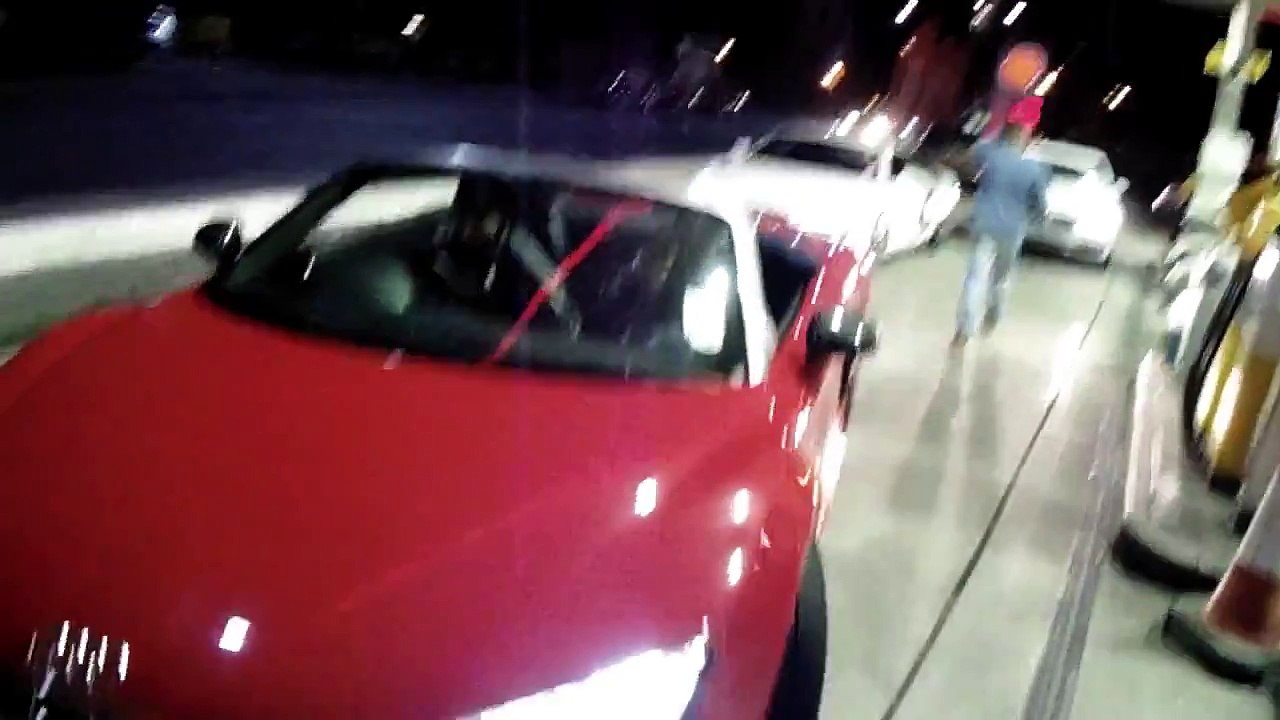 SUPERCAR CONVOY   REV BATTLE AUDI R8 V8, AUDI R8 V10, LAMBORGHINI GALLARDO LP560 INSANE SOUNDS!!