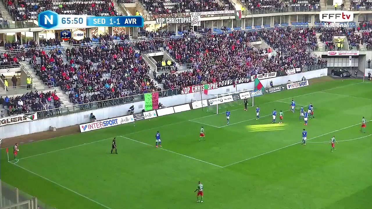 Corner joué vite
