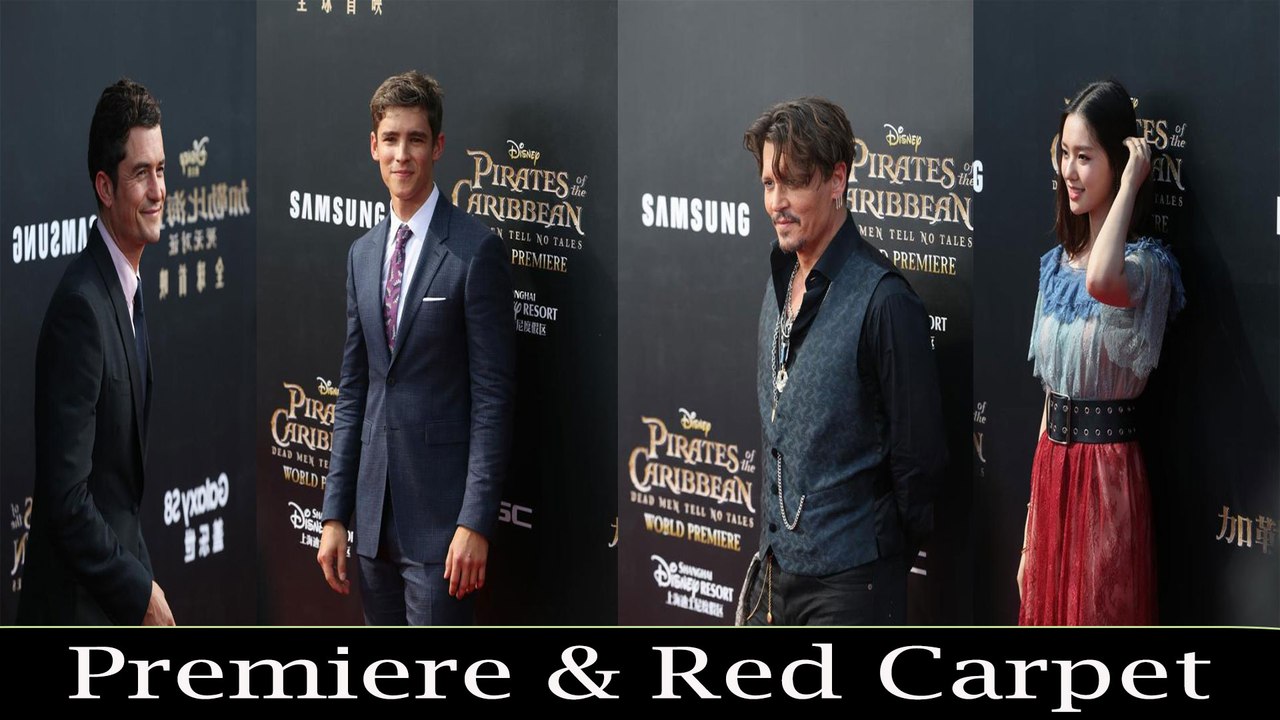 Pirates of the Caribbean 5 | Premiere & Red Carpet | Johnny Depp, Kaya Scodelario & Javier Bardem