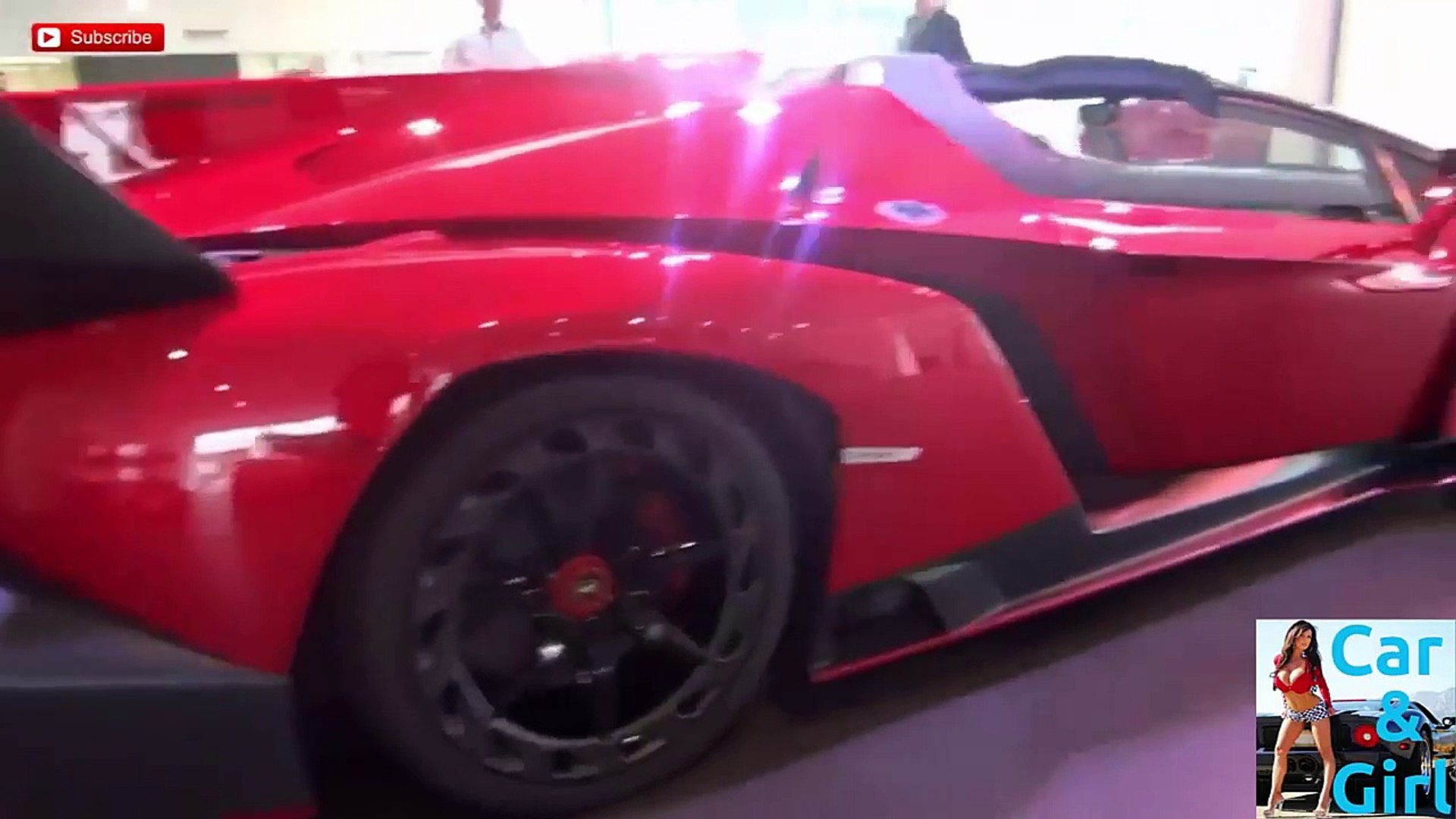 New Super car and hot girl. Best new car, super car 2017