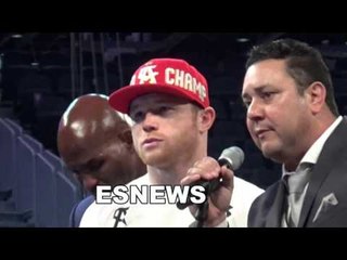 FULL CANELO ALVAREZ POST FIGHT PRESSER EsNews Boxing