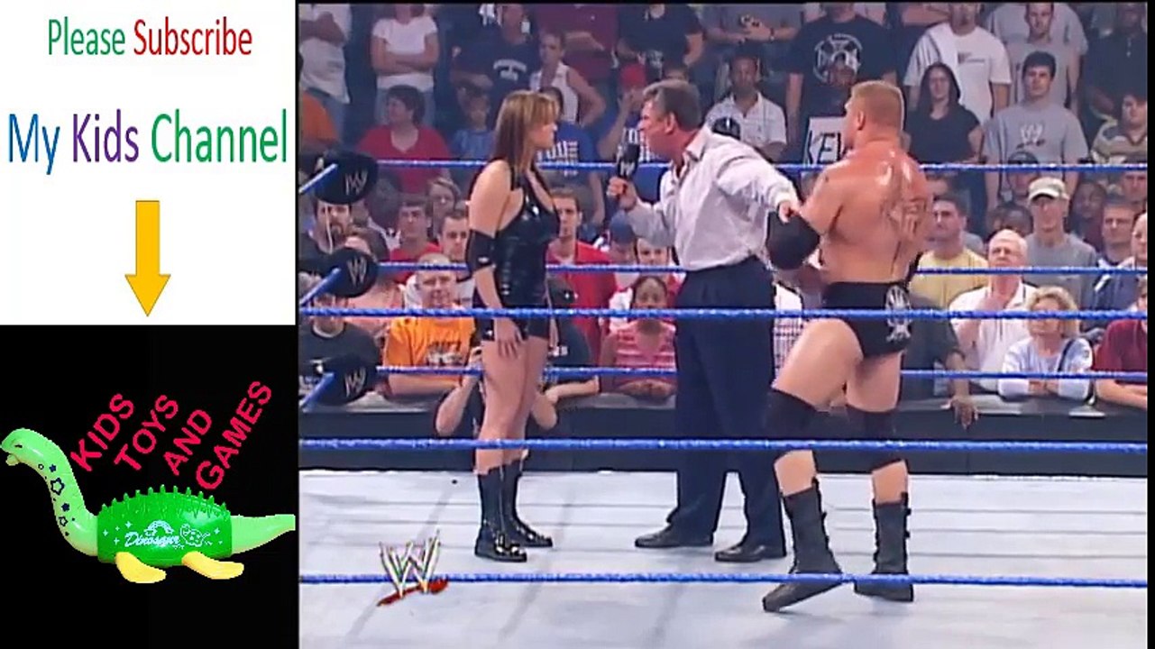 WWE Brock Lesnar vs Stephanie McMahon - Full Match HD 480p