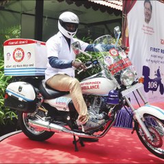 രക്ഷകനായി ഇനി ഇരുചക്ര ആംബുലന്‍സ്