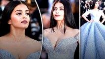 Aishwarya Rai Bachchan STUNS in CLEAVAGE Baring Gown at Cannes 2017