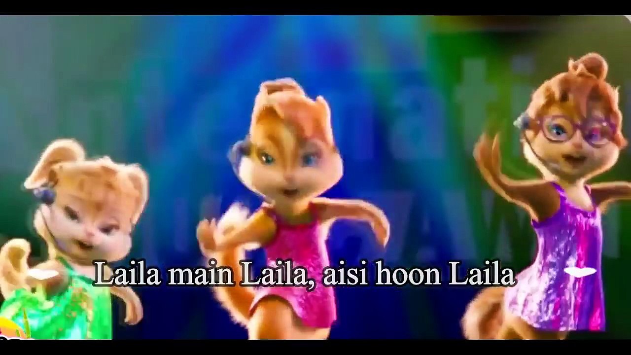 Laila Main Laila Video dance Chipmunks with Lyrics - Raees - Shah Rukh Khan  & Sunny Leone - video Dailymotion