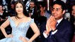 Abhishek Bachchan BLUSHES on Aishwarya Rai Bachchan cannes 2017 Look