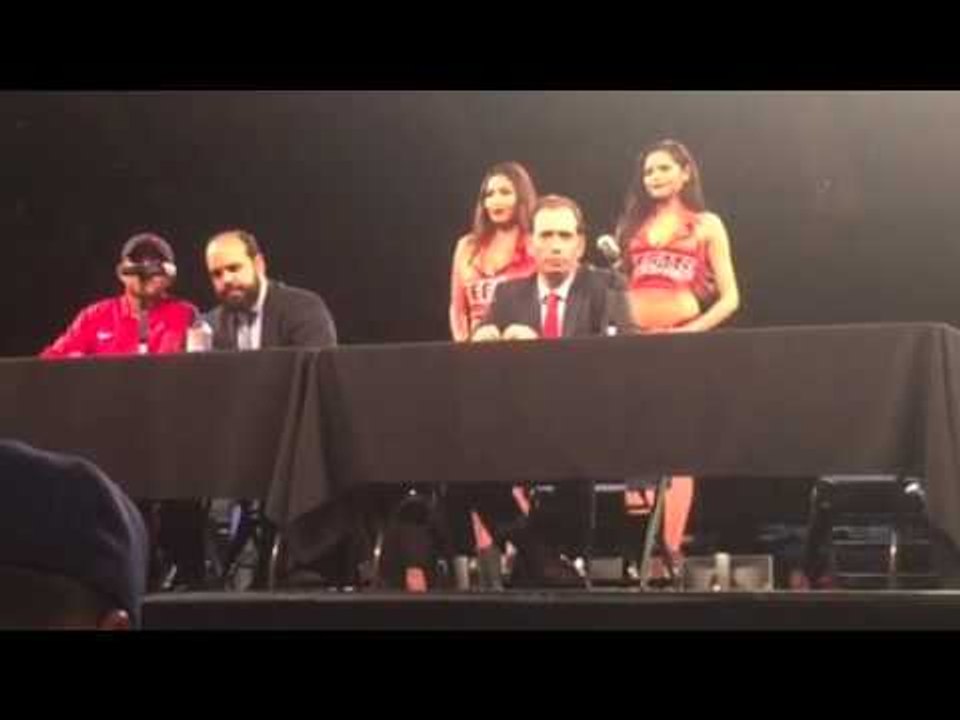 Chocolatito post fight