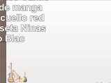 The North Face Camiseta ligera de manga corta con cuello redondo Camiseta Niñas Negro
