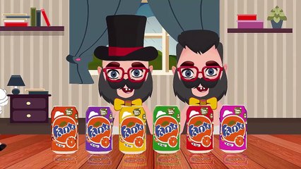 Learn Colors with Bad Baby Crying in Fanta Goat Video Learning Colors for Children
