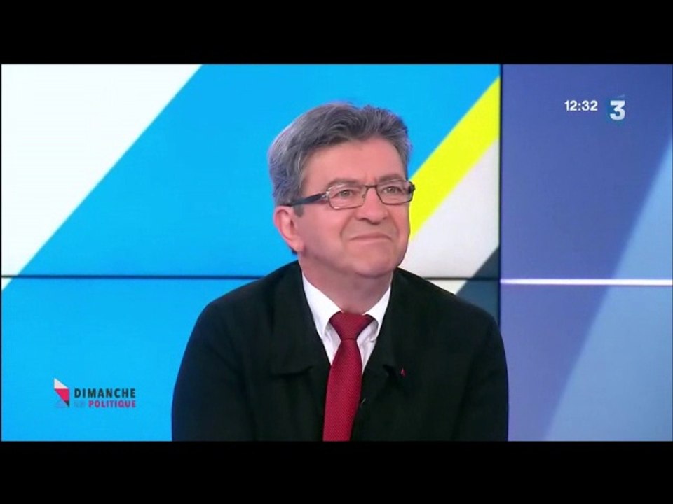 Jean-Luc Mélenchon invité à "Dimanche en politique " sur France 3 le 21/05/2017