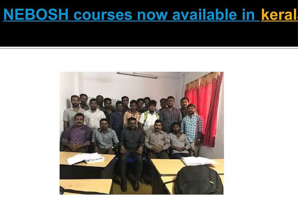 NEBOSH IGC kerala