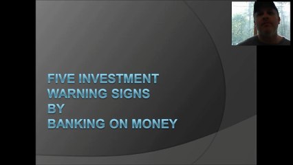 5 Warning Signs To Consider When Investing