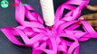 3D Snowflake DIY Tutorial - Hoer Snowflakes for homemade decorations