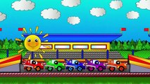 Cars cartoons. Learn numbers with  Helpy the truck. Cars racing cartoon. Educational vide