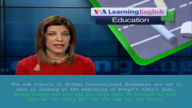 Học Tiếng Anh Qua Bản Tin VOA Song Ngữ - American Educators Have Big Dreams for Schools in Africa