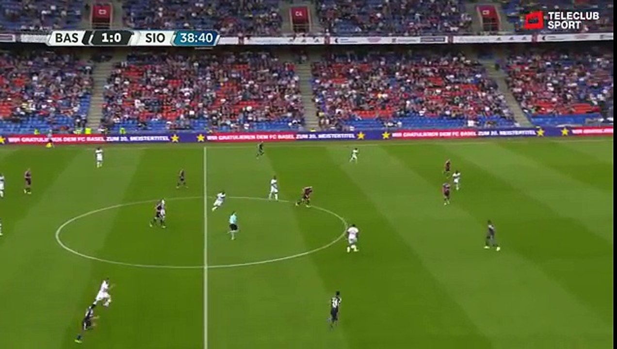 FC Basel 1:1 FC Sion (Swiss Super League 18 May 2017)