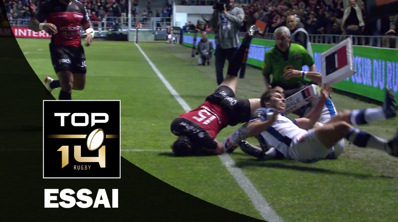 TOP 14 ‐ Essai Leigh HALFPENNY (TLN) – Toulon - Castres – BAR – Saison 2016/2017