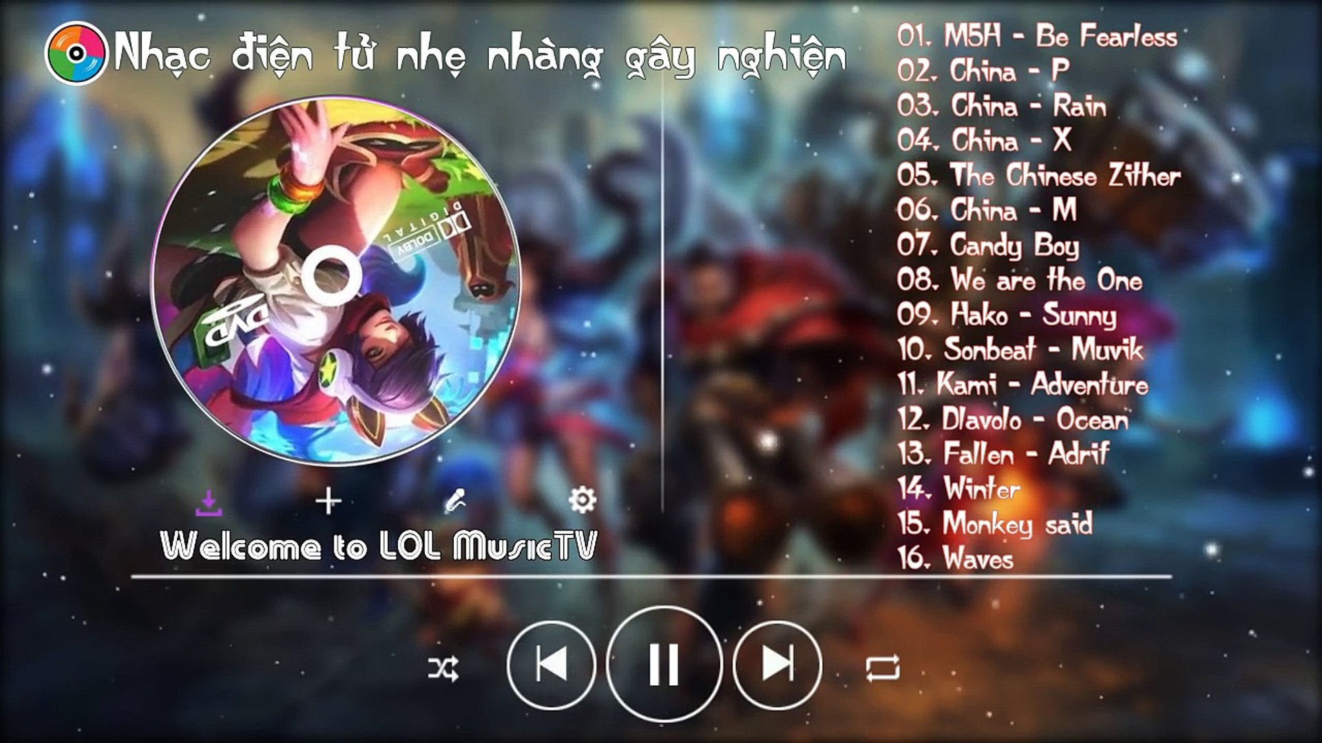 ⁣Nhạc EDM CHINA REMIX _ Nhạc EDM CHINA Gây Nghiện Hay Nhất 2017 _ Chinese EDM Vol. 9 (7)